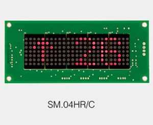 Afficheur à LED à matrice de points en série pour ascenseur